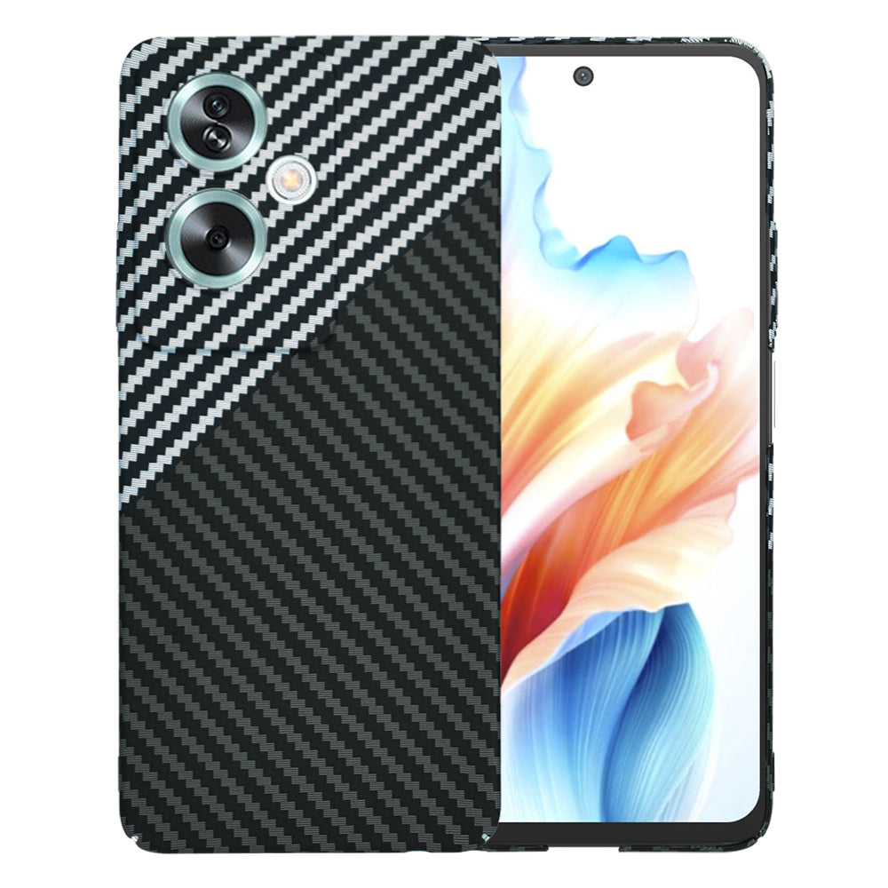 Калъф за OnePlus Nord N30 SE / Oppo A79, Techsuit, Carbonite FiberShell, Черно Сиво