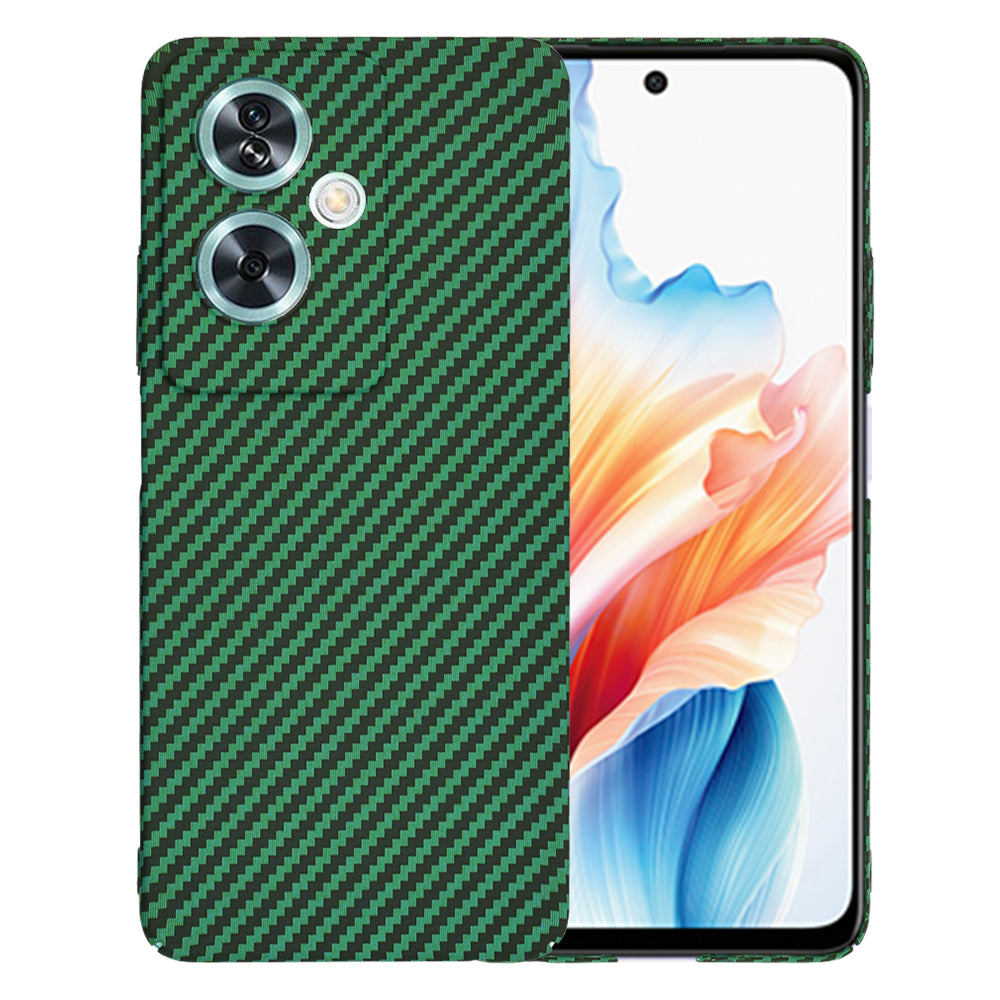 Калъф за OnePlus Nord N30 SE / Oppo A79, Techsuit, Carbonite FiberShell, Зелен