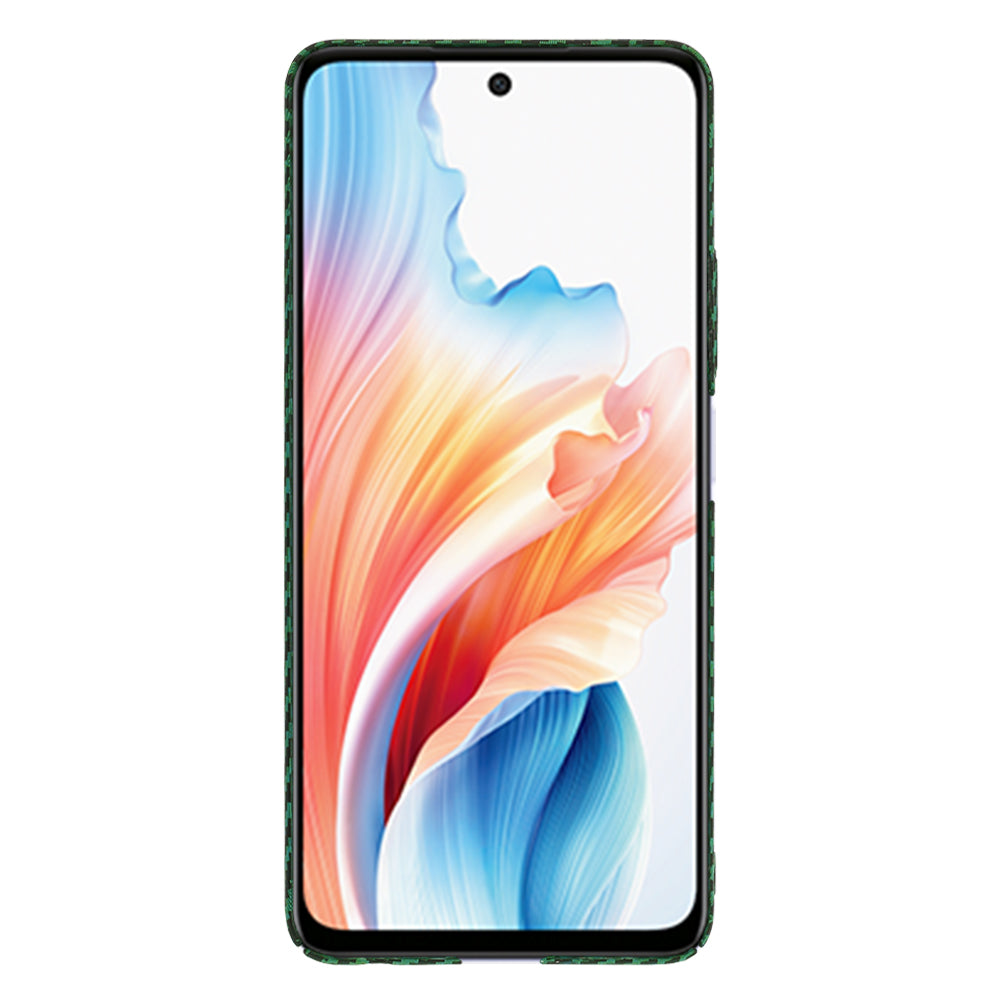 Калъф за OnePlus Nord N30 SE / Oppo A79, Techsuit, Carbonite FiberShell, Зелен