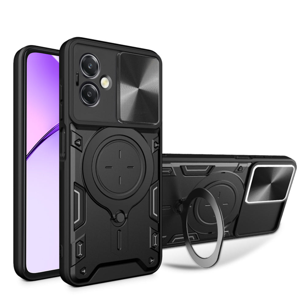 Калъф за Oppo A3 4G / A3, Techsuit, CamGuard Pro, Черен