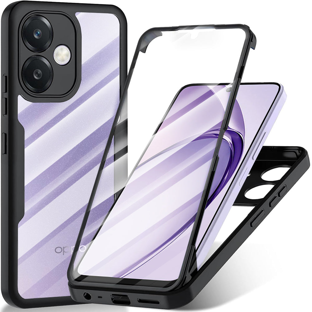 Калъф за Oppo A3 4G / A3, Techsuit, ColorVerse 360, Черен