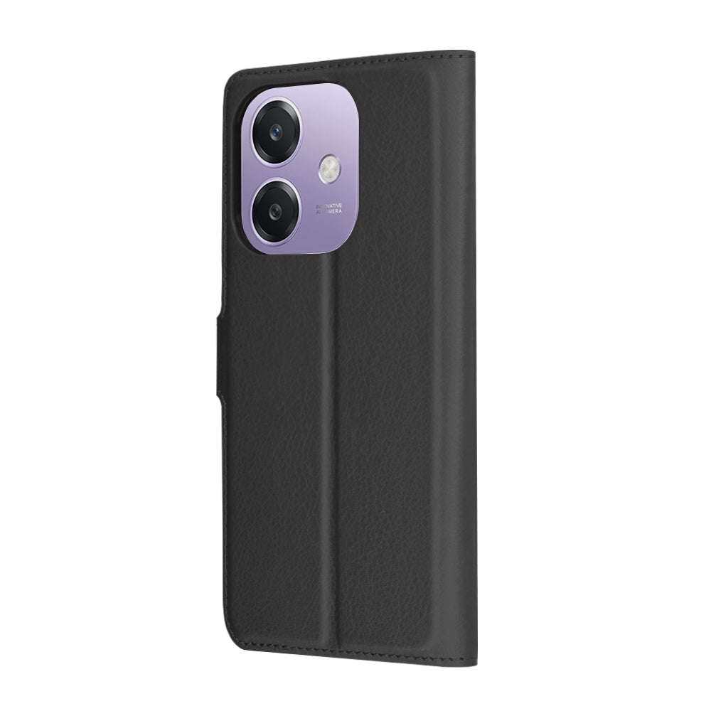 Калъф за Oppo A3 4G / A3, Techsuit, Leather Folio, Черен
