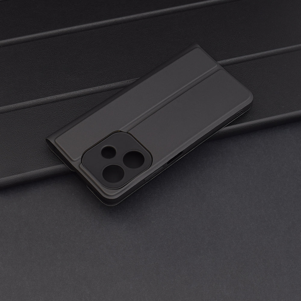 Калъф за Oppo A3 4G / A3, Techsuit, Magskin Book, Черен