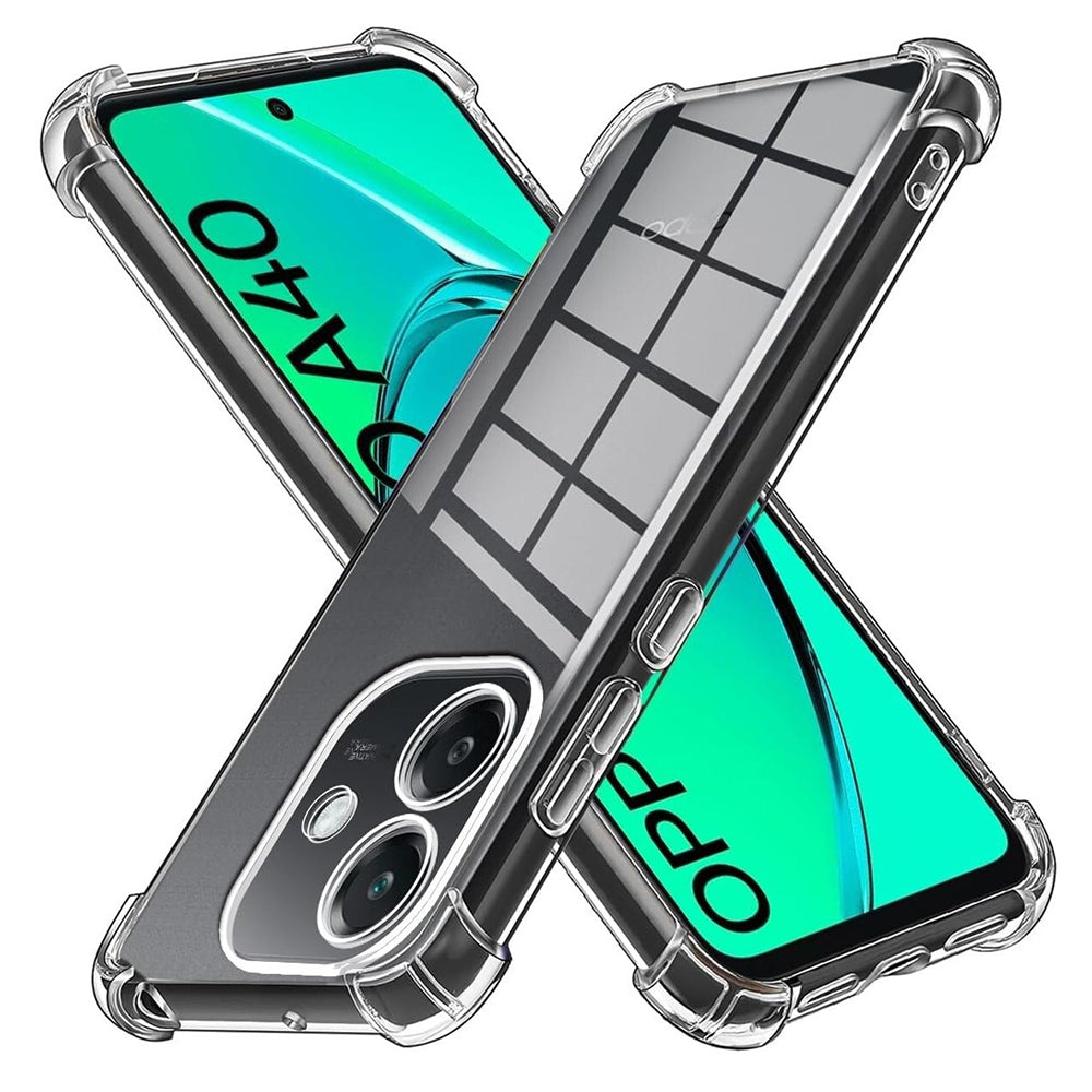 Калъф за Oppo A3 4G, Techsuit, Shockproof Clear, Прозрачен