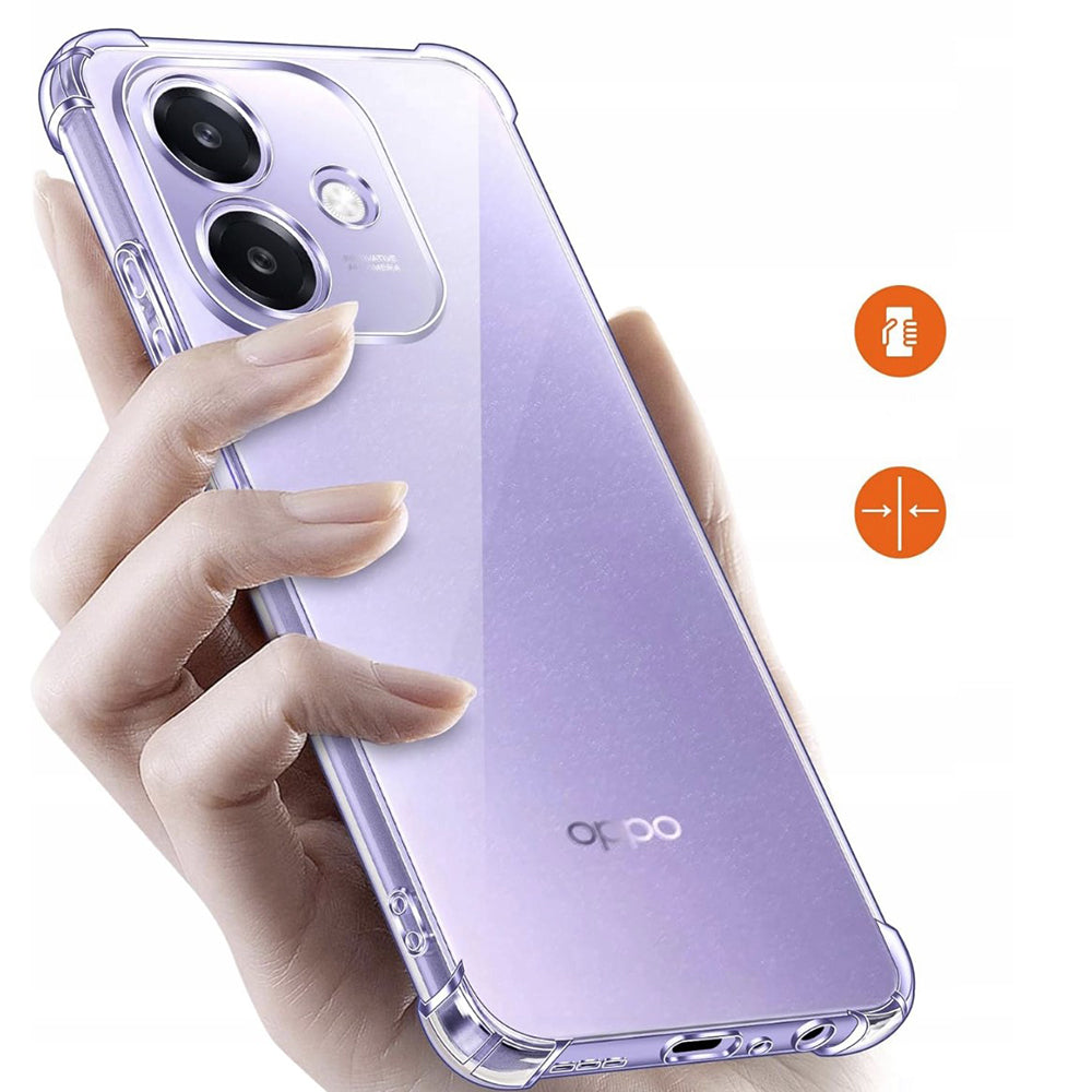 Калъф за Oppo A3 4G, Techsuit, Shockproof Clear, Прозрачен