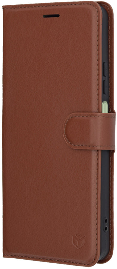 Калъф за Oppo A5 Pro 4G / A5 Pro, Techsuit, Leather Folio, Кафяв