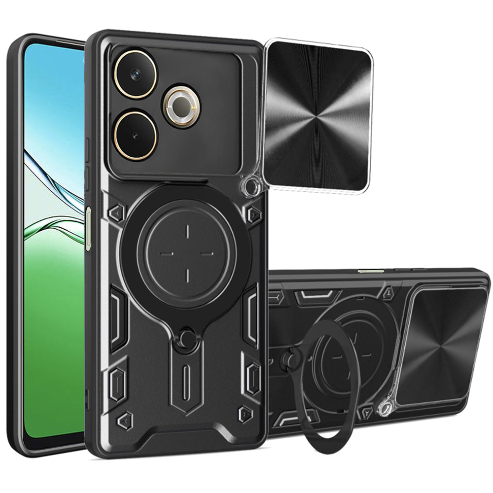 Калъф за Oppo A5 Pro 4G / A5 Pro, Techsuit, CamGuard Pro, Черен