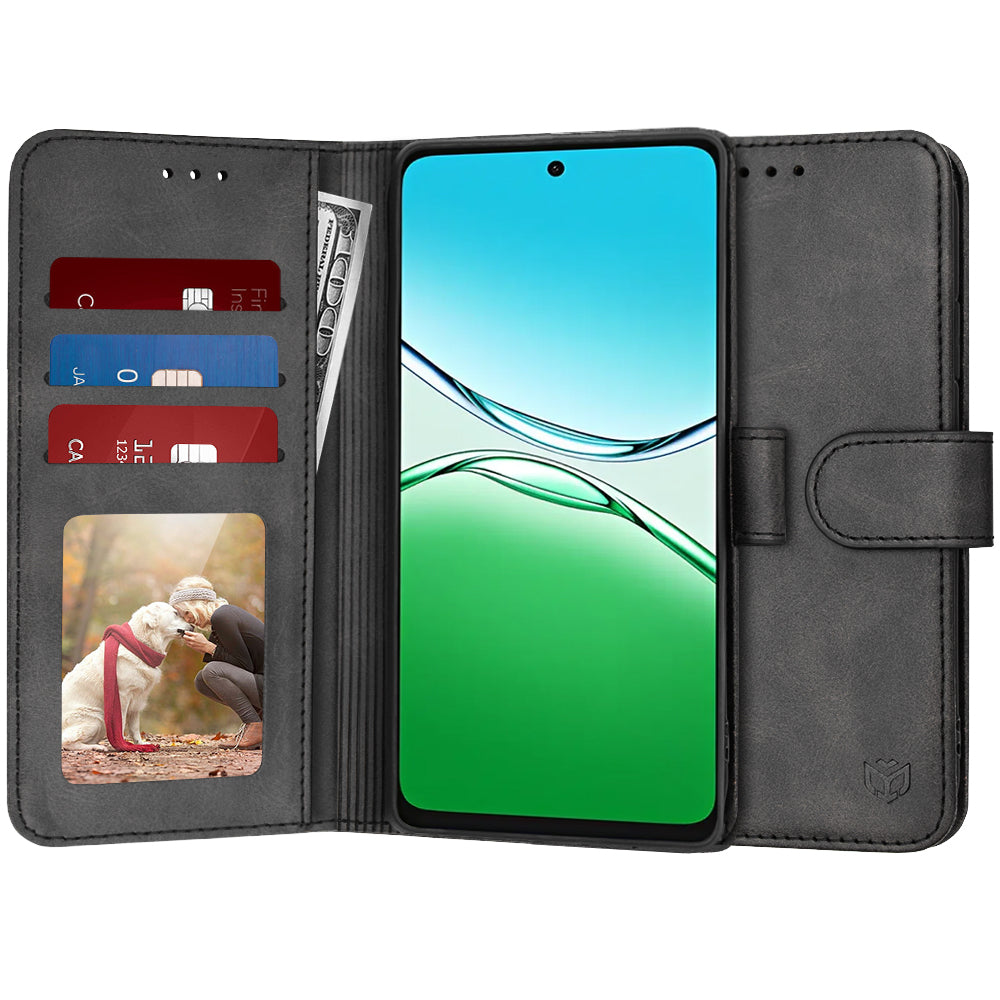 Калъф за Oppo A5 Pro 4G / A5 Pro, Techsuit, Diary Book, Черен