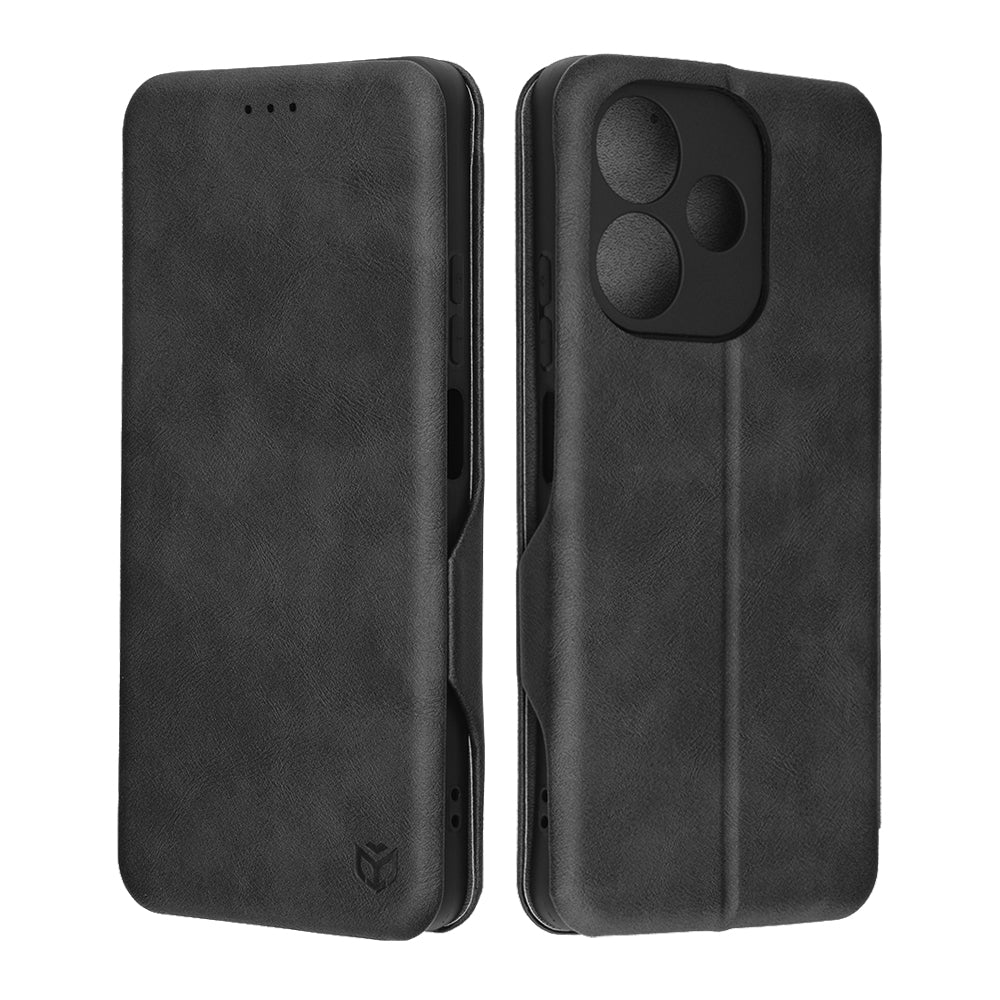 Калъф за Oppo A5 Pro 4G / A5 Pro, Techsuit, Safe Wallet Plus, Черен