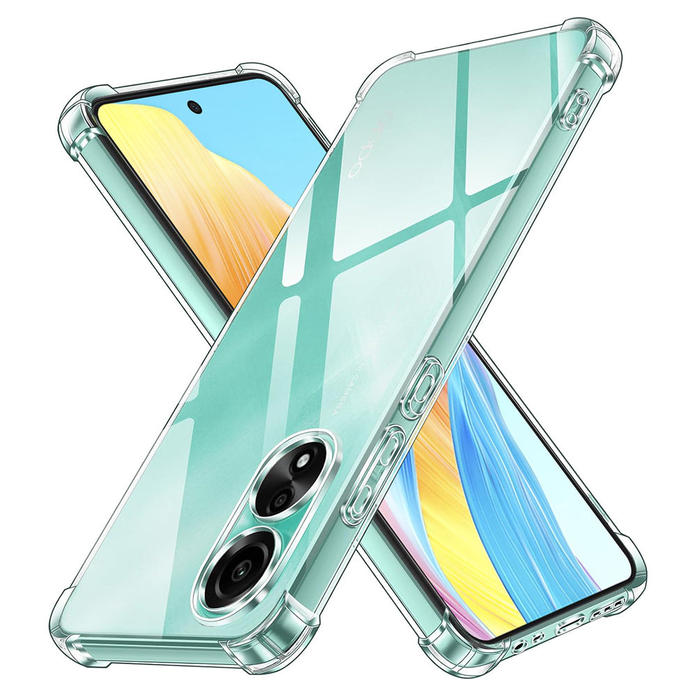 Калъф за Oppo A58 4G, Techsuit, Shockproof Clear, Прозрачен
