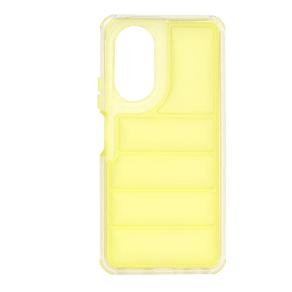Калъф за Oppo A58 4G, Techsuit, Wave Shield, Жълт