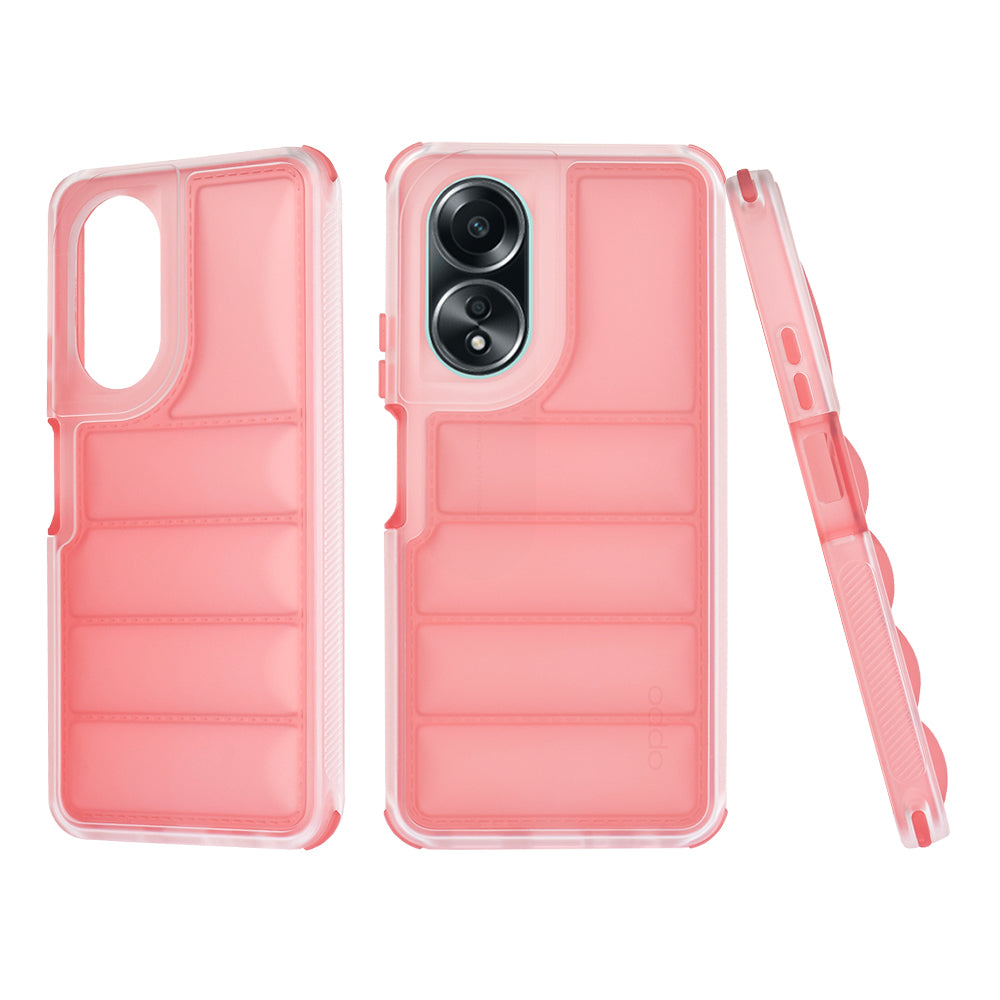 Калъф за Oppo A58 4G, Techsuit, Wave Shield, Червен