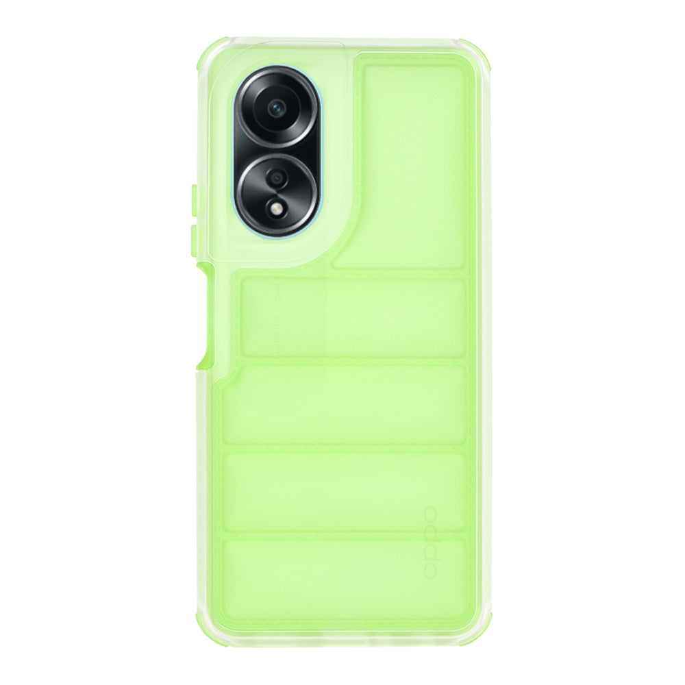Калъф за Oppo A58 4G, Techsuit, Wave Shield, Зелен