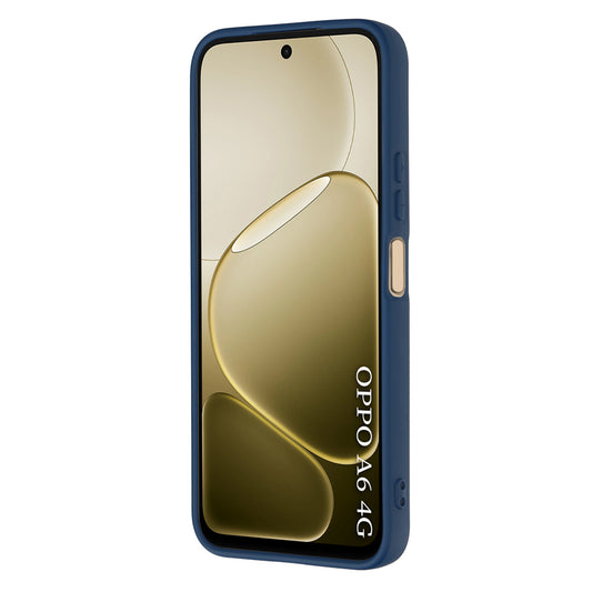 Калъф за Oppo A6 4G, Techsuit, SoftFlex, Тъмносин