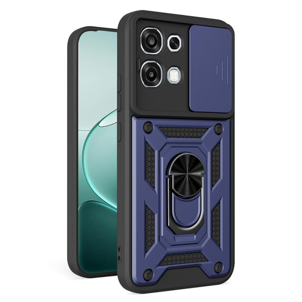 Калъф за Oppo A6 Pro 5G / A6 Pro 4G, Techsuit, CamShield, Син
