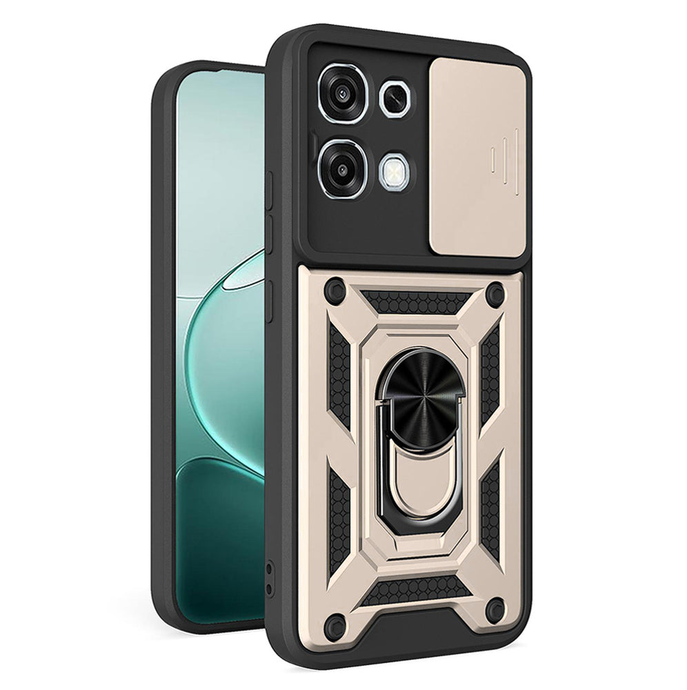 Калъф за Oppo A6 Pro 5G / A6 Pro 4G, Techsuit, CamShield, Златист