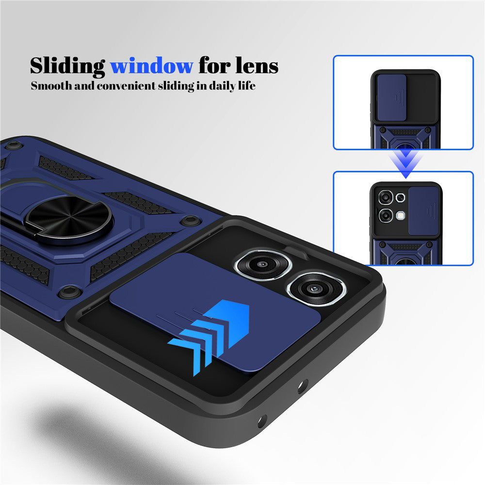 Калъф за Oppo A6 Pro 5G / A6 Pro 4G, Techsuit, CamShield, Черен