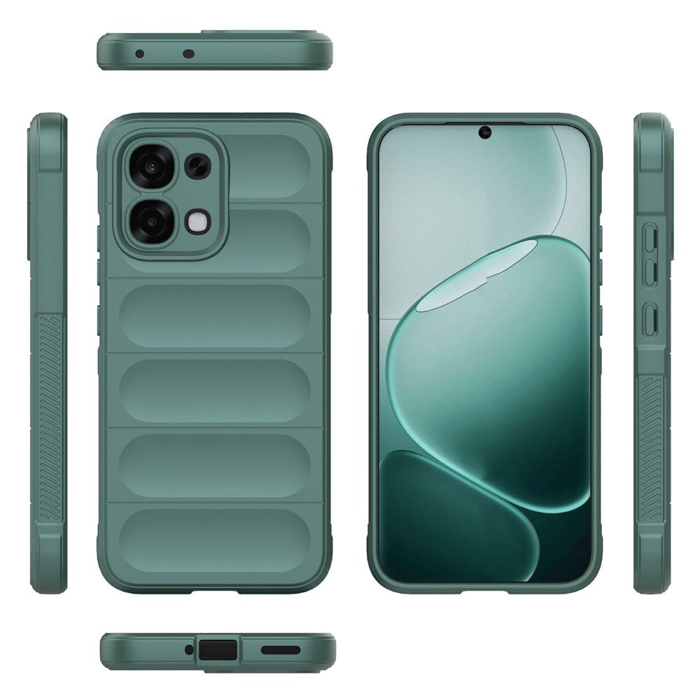 Калъф за Oppo A6 Pro 5G / A6 Pro 4G, Techsuit, Magic Shield, Зелен
