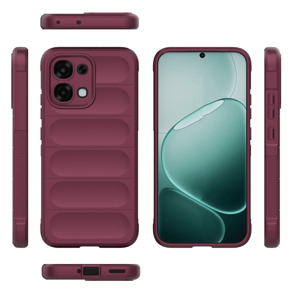 Калъф за Oppo A6 Pro 5G / A6 Pro 4G, Techsuit, Magic Shield, Бордо