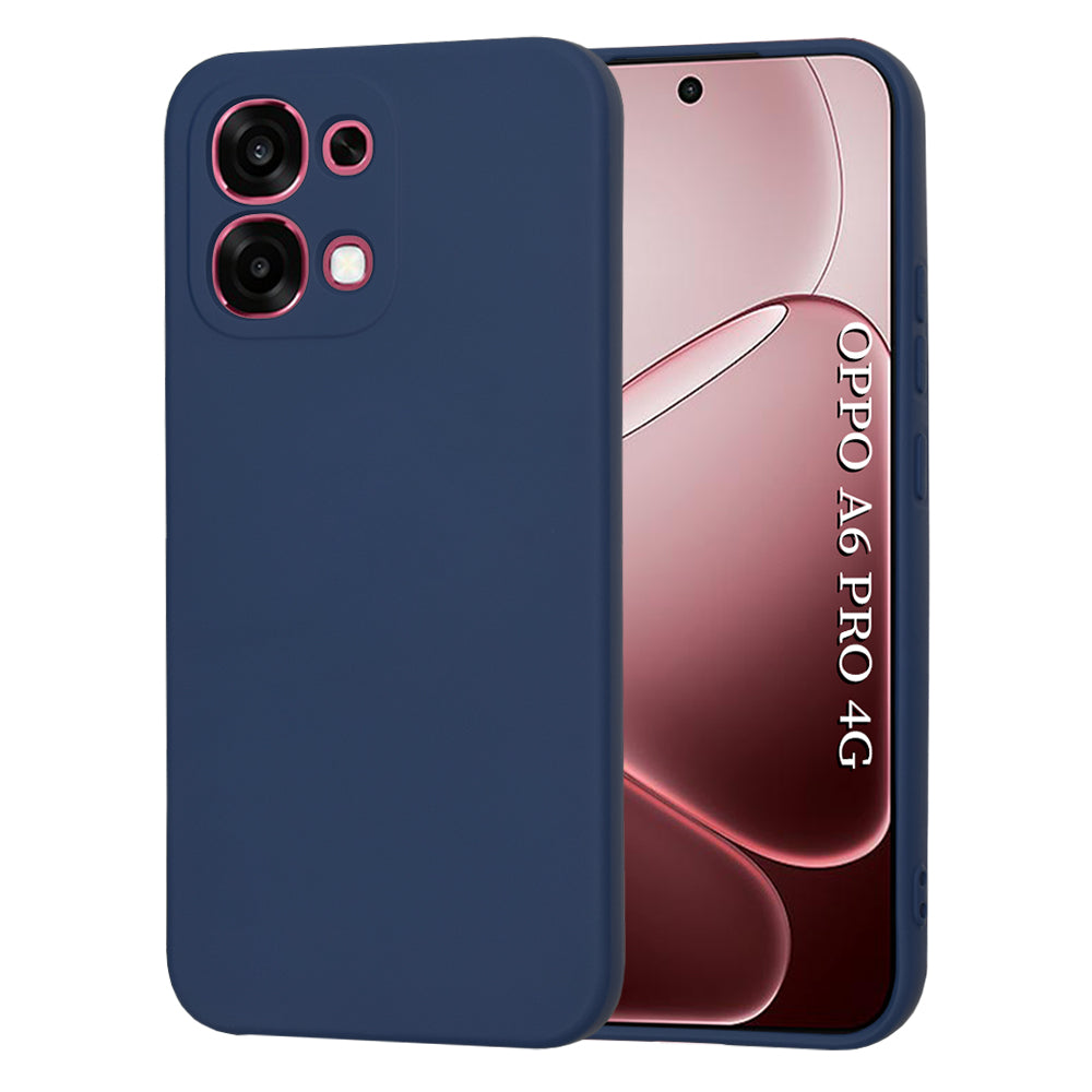Калъф за Oppo A6 Pro 5G / A6 Pro 4G, Techsuit, SoftFlex, Тъмносин