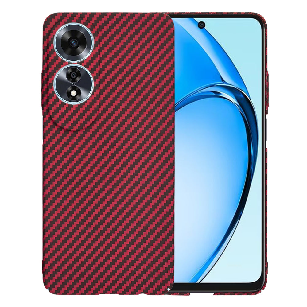 Калъф за Oppo A60, Techsuit, Carbonite FiberShell, Червен