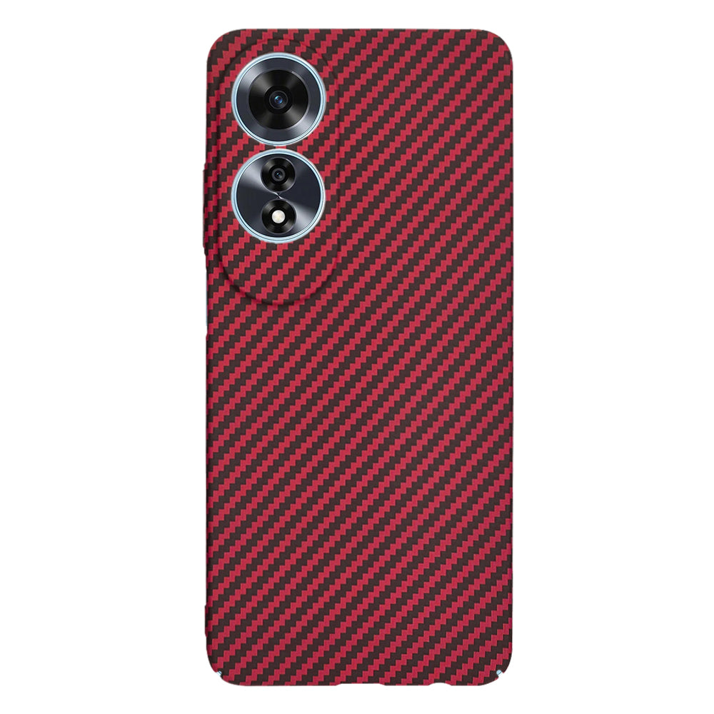 Калъф за Oppo A60, Techsuit, Carbonite FiberShell, Червен