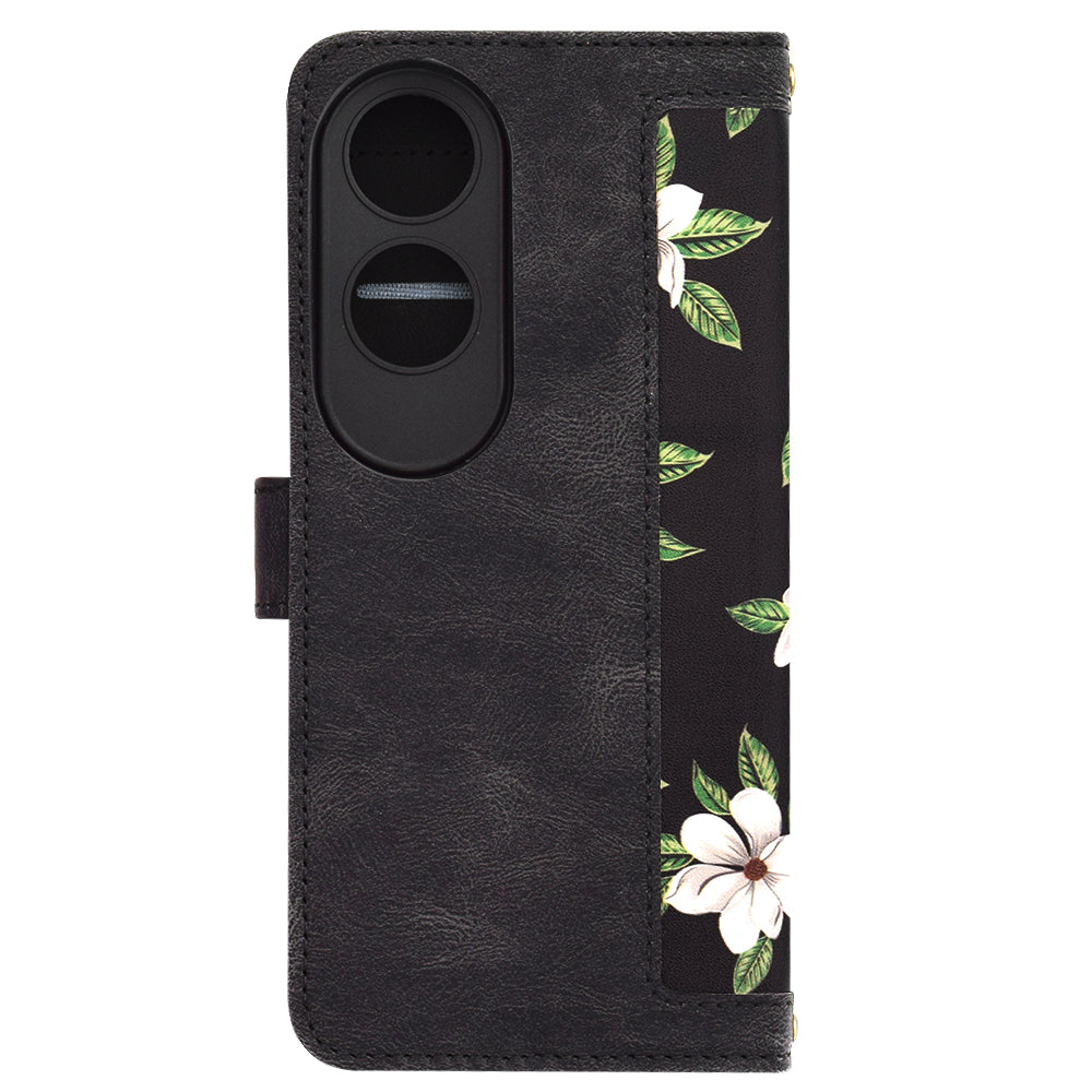 Калъф за Oppo A60, Techsuit, FlipCraft, Черен