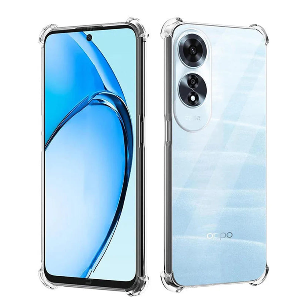 Калъф за Oppo A60, Techsuit, Shockproof Clear, Прозрачен