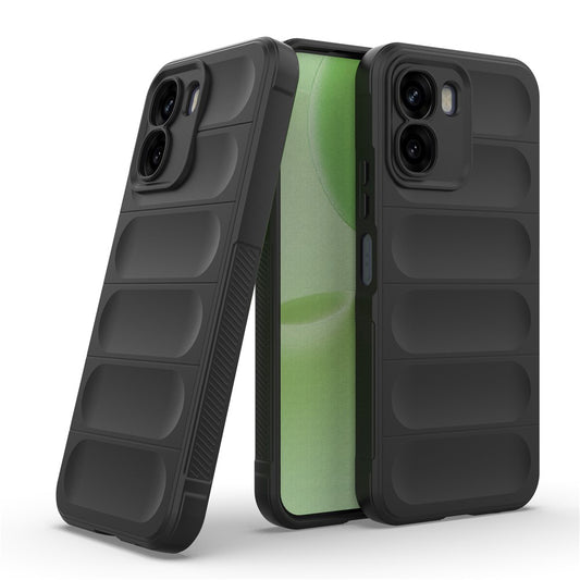 Калъф за Oppo A6x 4G / A6x, Techsuit, Magic Shield, Черен