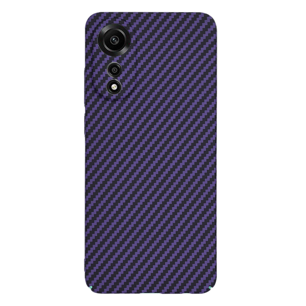 Калъф за Oppo A78 4G, Techsuit, Carbonite FiberShell, Лилав