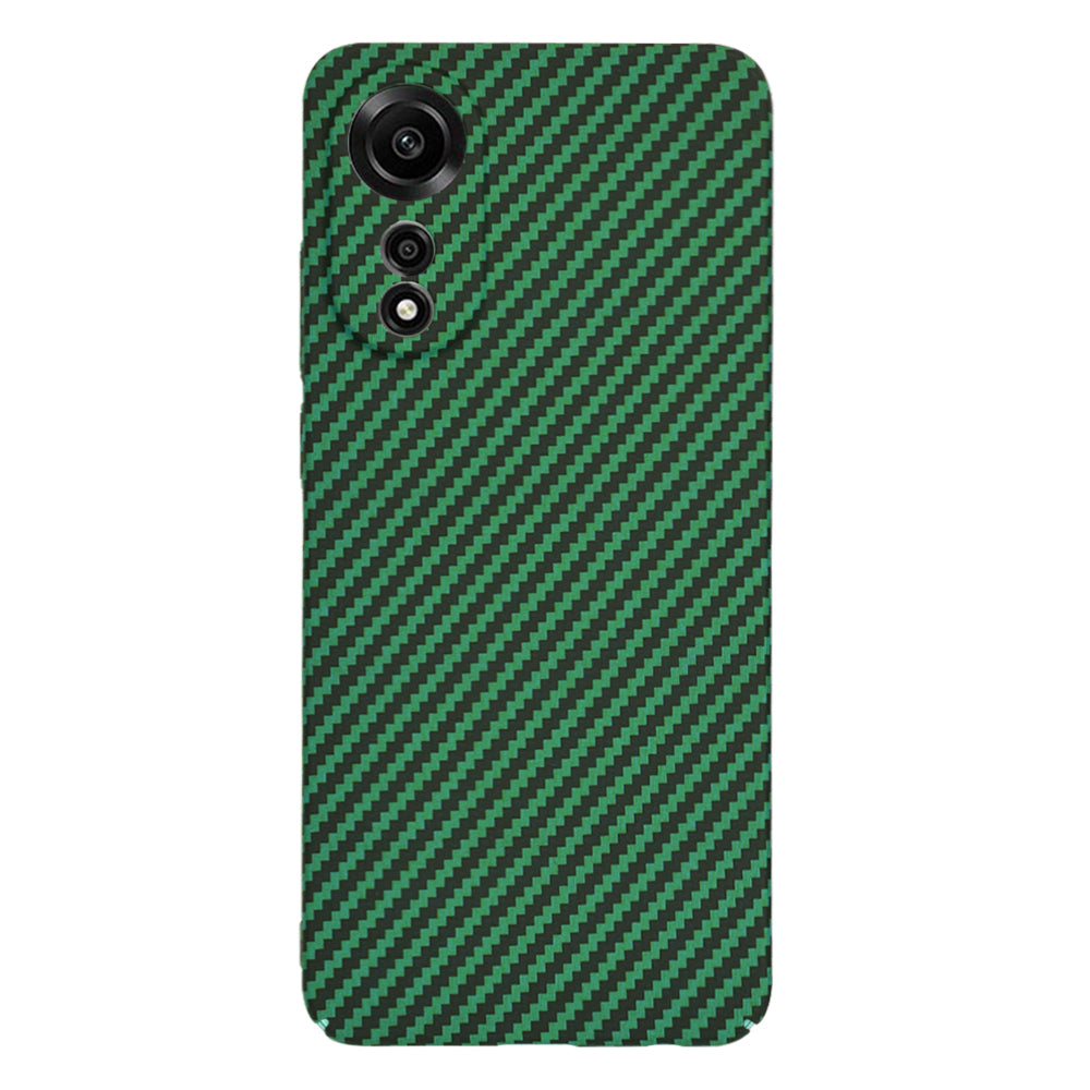 Калъф за Oppo A78 4G, Techsuit, Carbonite FiberShell, Зелен