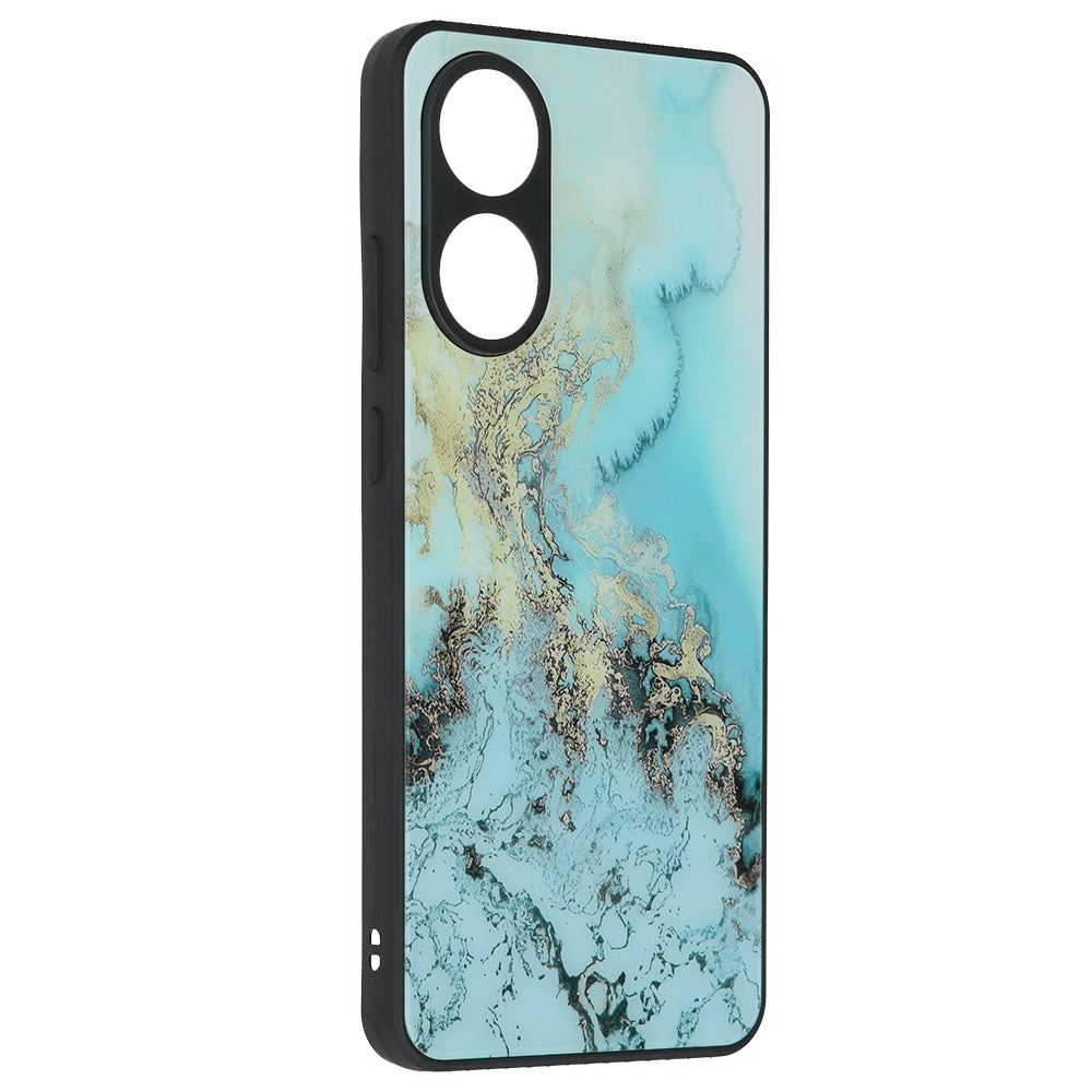 Калъф за Oppo A78 4G, Techsuit, Glaze, Син