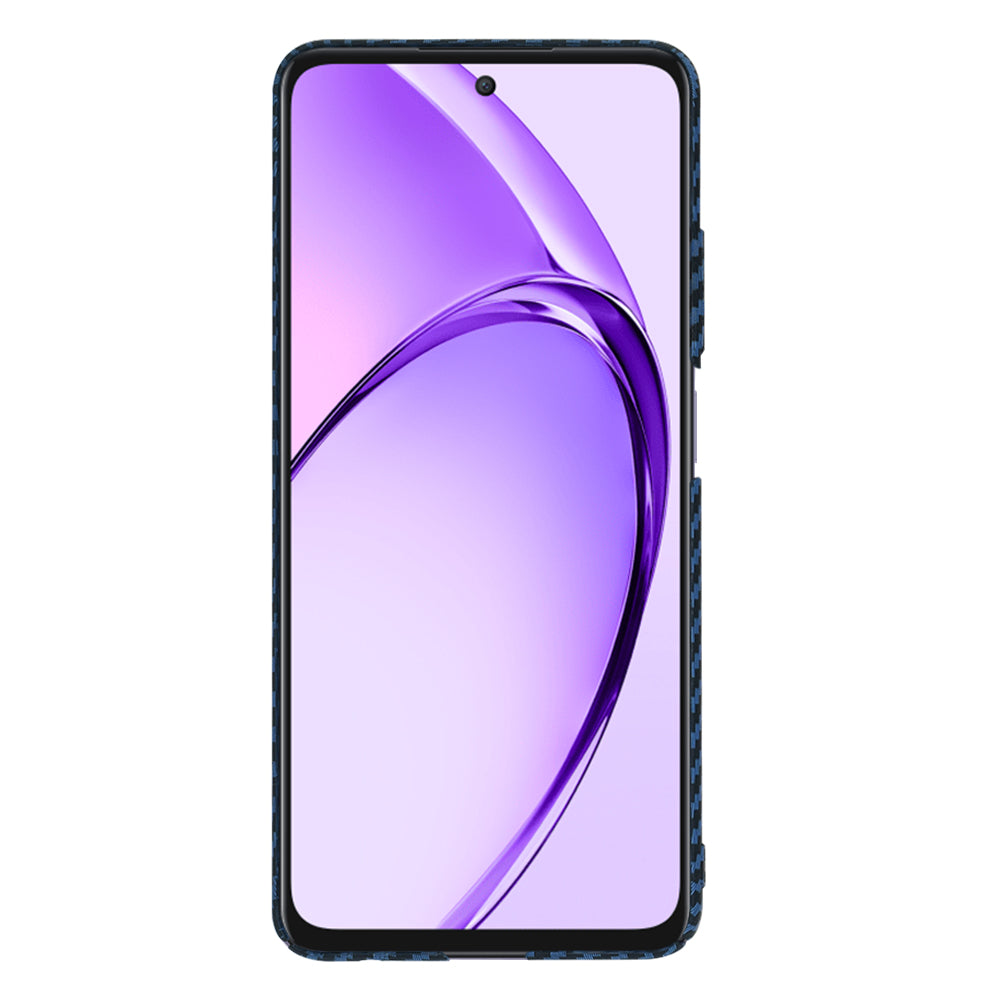 Калъф за Oppo A80, Techsuit, Carbonite FiberShell, тюркоаз