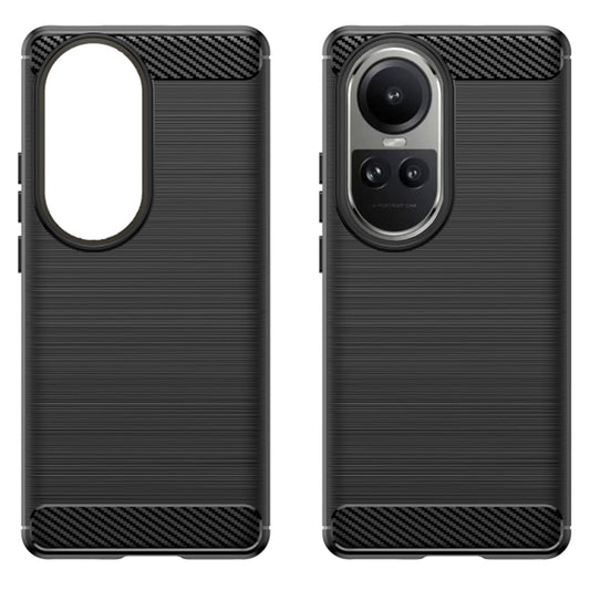 Калъф за Oppo Reno10 / Reno10 Pro, Techsuit, Карбон, Черен