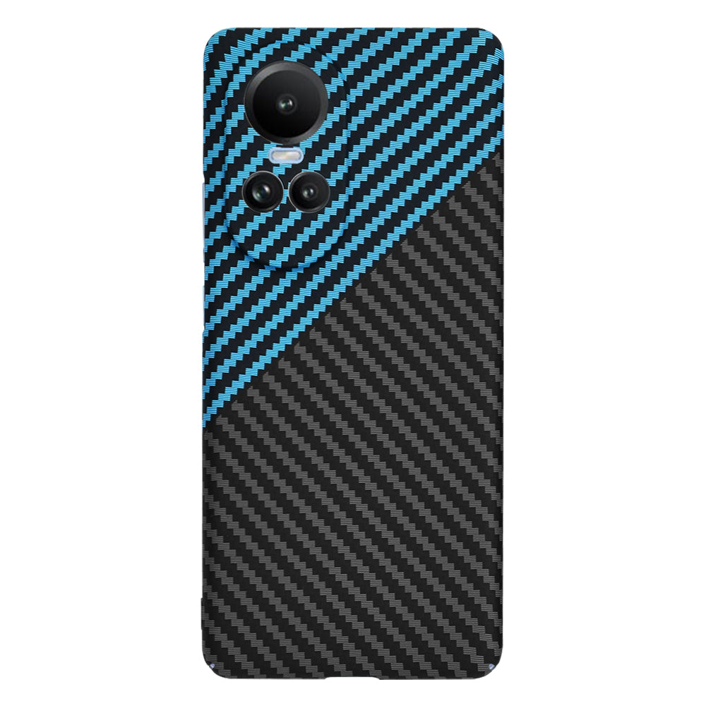 Калъф за Oppo Reno10 / Reno10 Pro, Techsuit, Carbonite FiberShell, Черен Bleu
