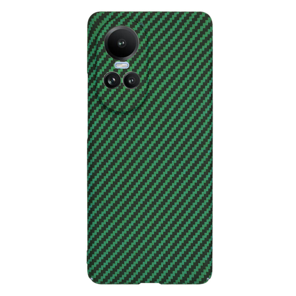 Калъф за Oppo Reno10 / Reno10 Pro, Techsuit, Carbonite FiberShell, Зелен