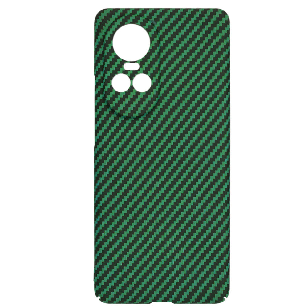 Калъф за Oppo Reno10 / Reno10 Pro, Techsuit, Carbonite FiberShell, Зелен