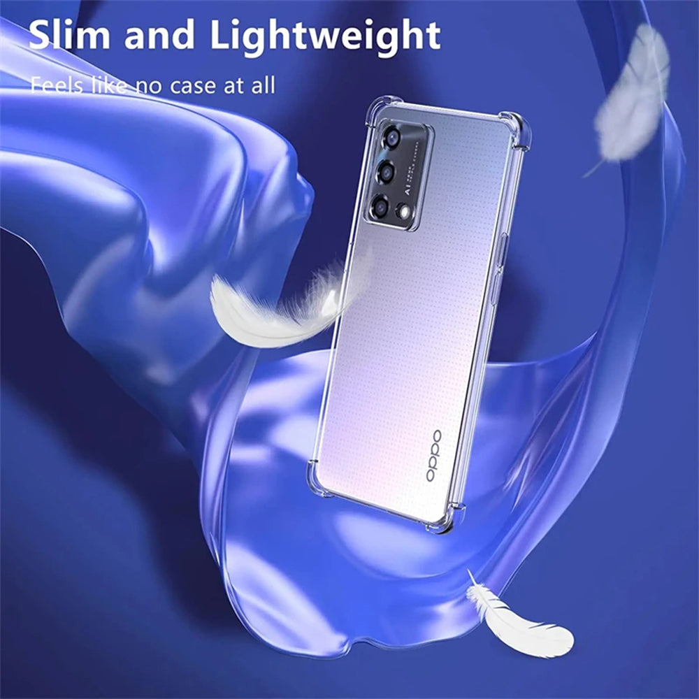 Калъф за Oppo Reno10 / Reno10 Pro, Techsuit, противоударен прозрачен, прозрачен