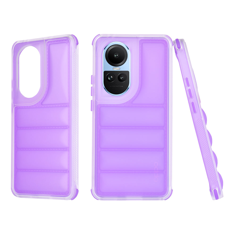 Калъф за Oppo Reno10 / Reno10 Pro, Techsuit, Wave Shield, Лилав