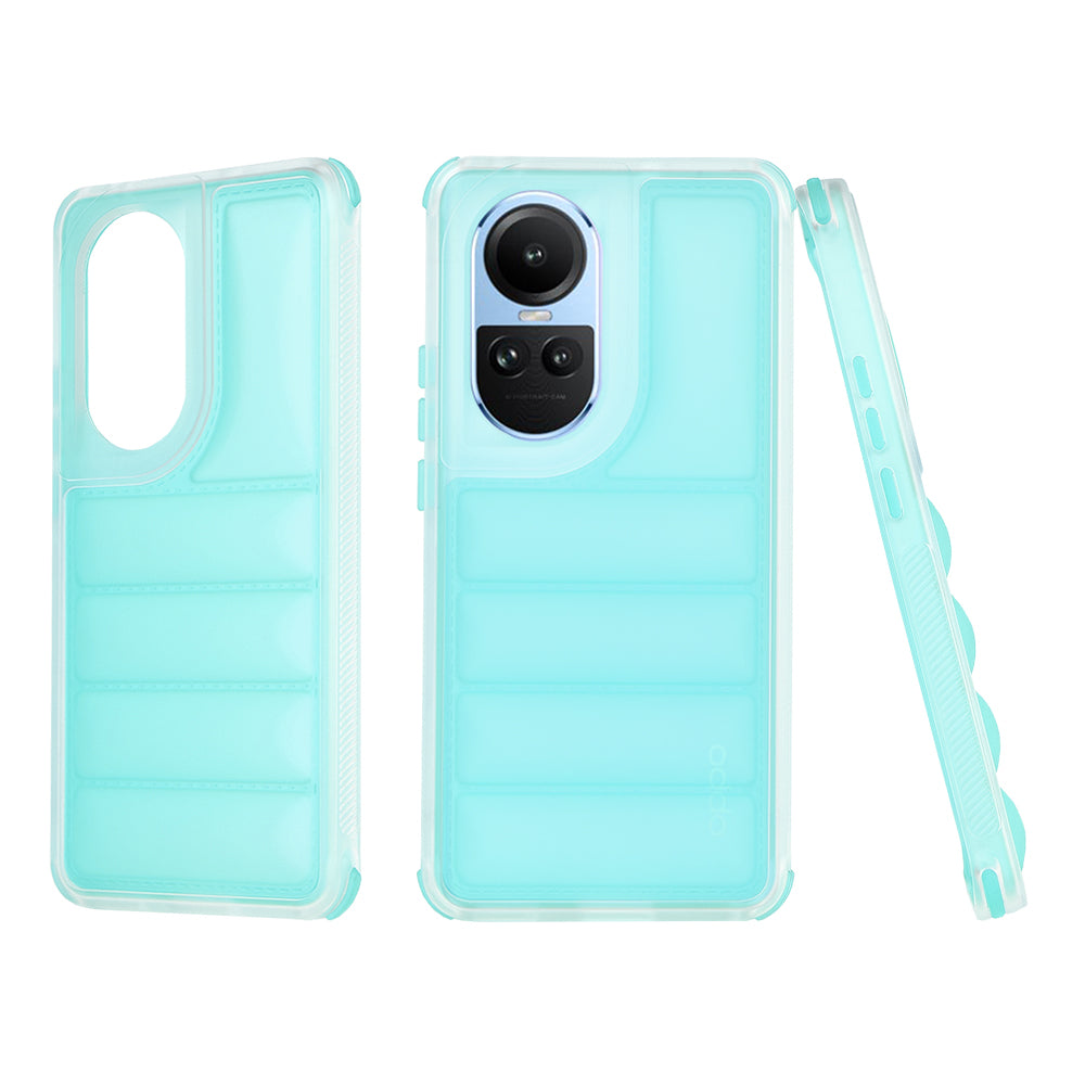 Калъф за Oppo Reno10 / Reno10 Pro, Techsuit, Wave Shield, Тюркоаз