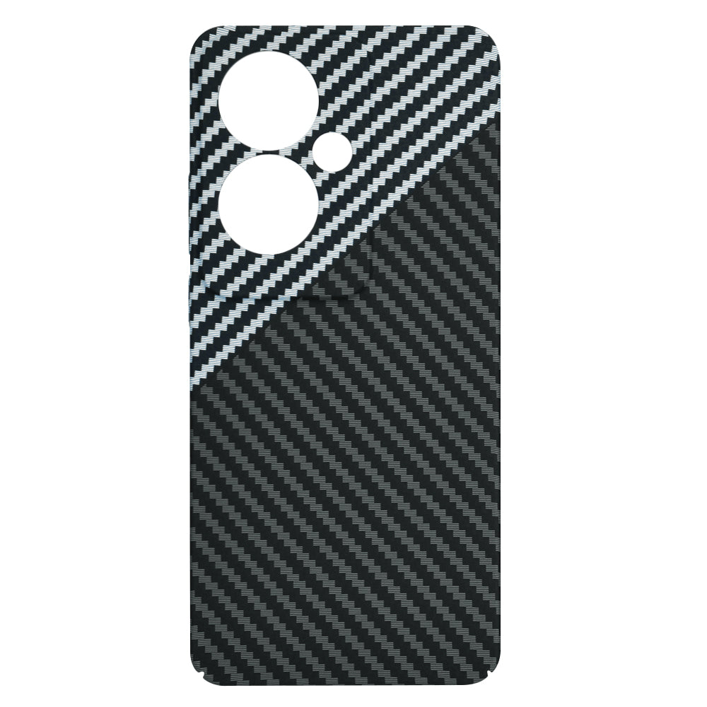 Калъф за Oppo Reno11 F, Techsuit, Carbonite FiberShell, Черно Сиво