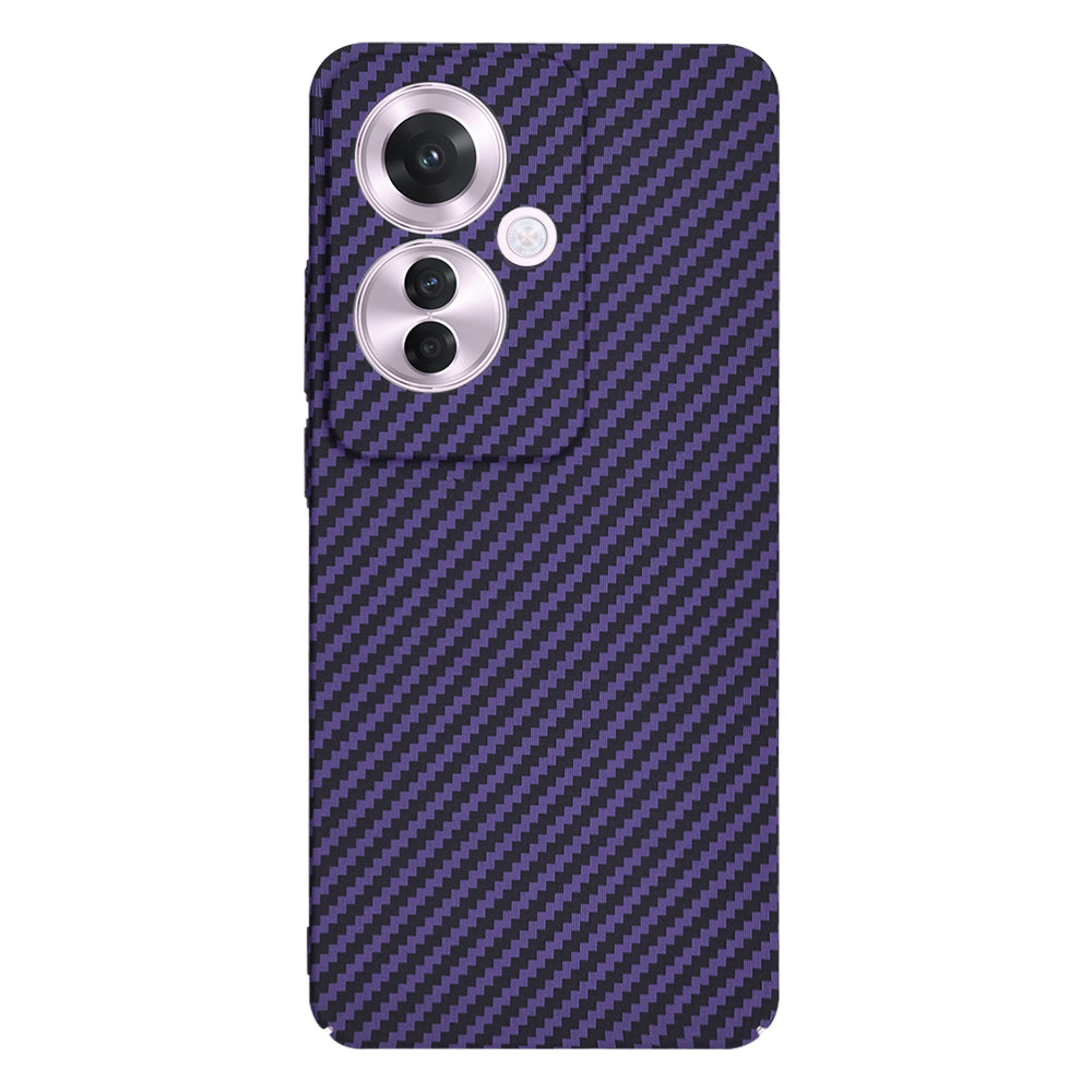 Калъф за Oppo Reno11 F, Techsuit, Carbonite FiberShell, Лилав