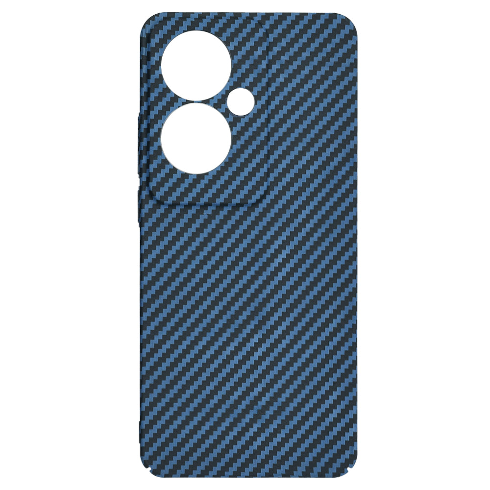 Калъф за Oppo Reno11 F, Techsuit, Carbonite FiberShell, Тюркоаз