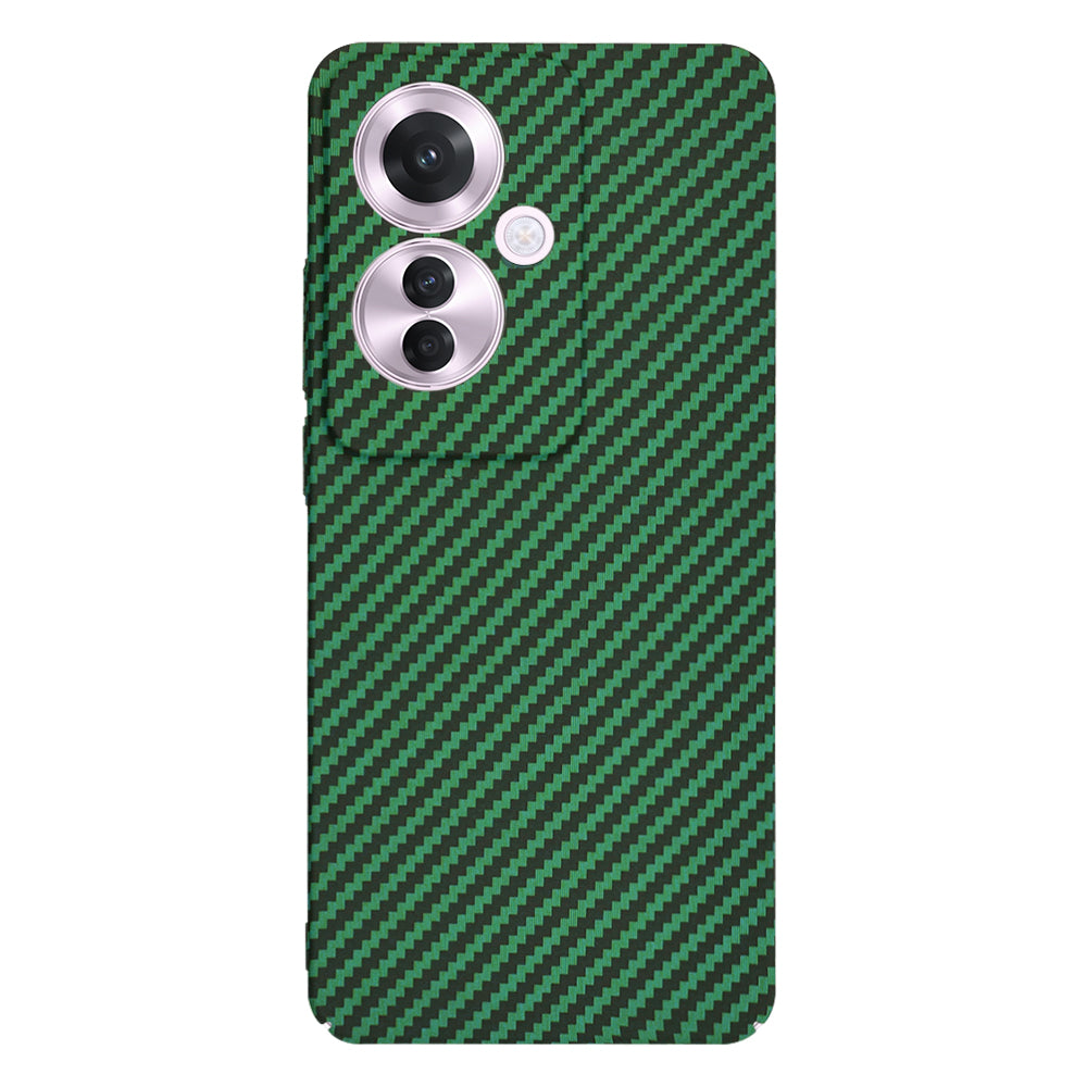 Калъф за Oppo Reno11 F, Techsuit, Carbonite FiberShell, Зелен