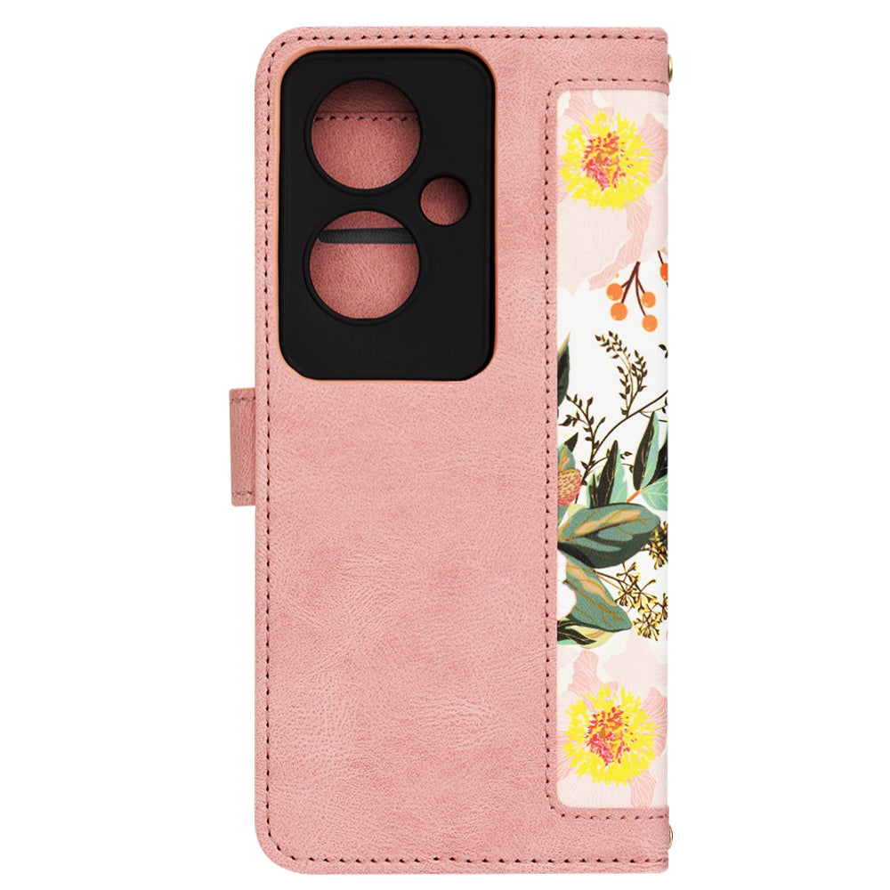 Калъф за Oppo Reno11 F, Techsuit, FlipCraft, Розов