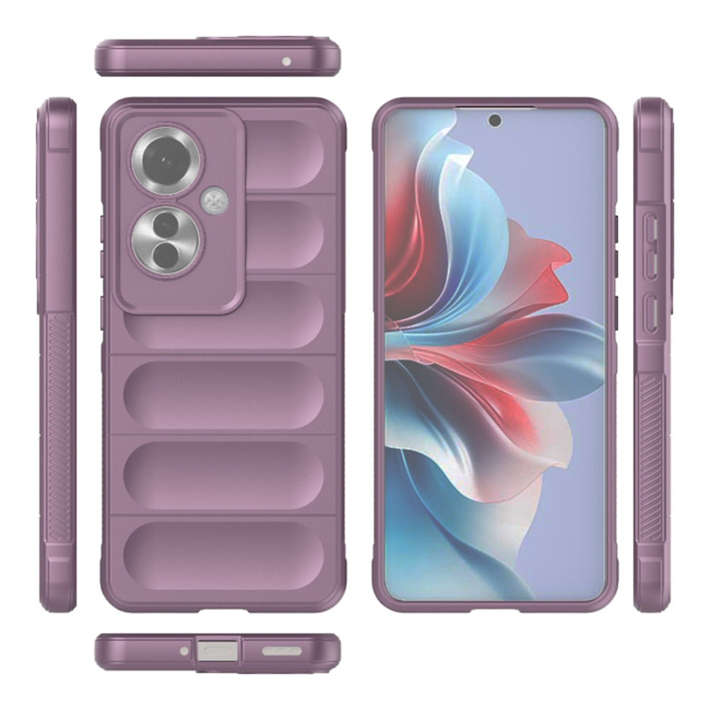 Калъф за Oppo Reno11 F, Techsuit, Magic Shield, Лилав