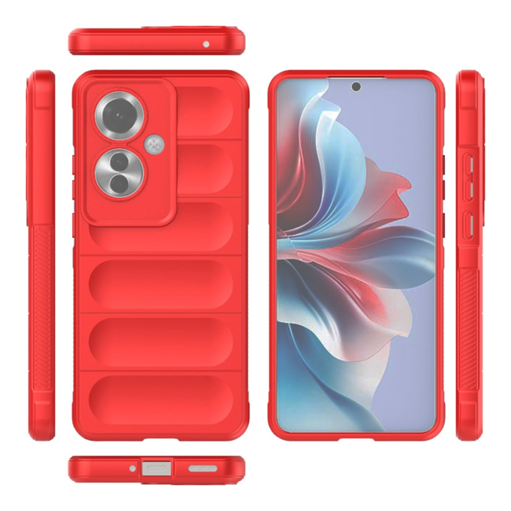 Калъф за Oppo Reno11 F, Techsuit, Magic Shield, Червен