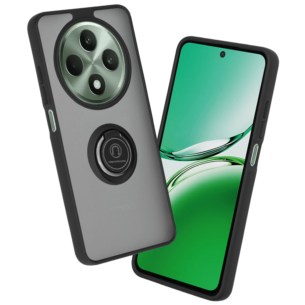 Калъф за Oppo Reno12 FS 5G / Reno12 FS 4G / Reno12 F 4G / Reno12 F, Techsuit, Glinth, Черен