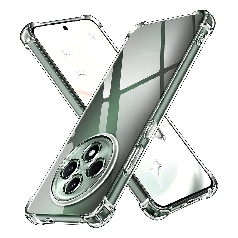 Калъф за Oppo Reno12 FS 5G / Reno12 FS 4G / Reno12 F 4G / Reno12 F, Techsuit, противоударен прозрачен, прозрачен
