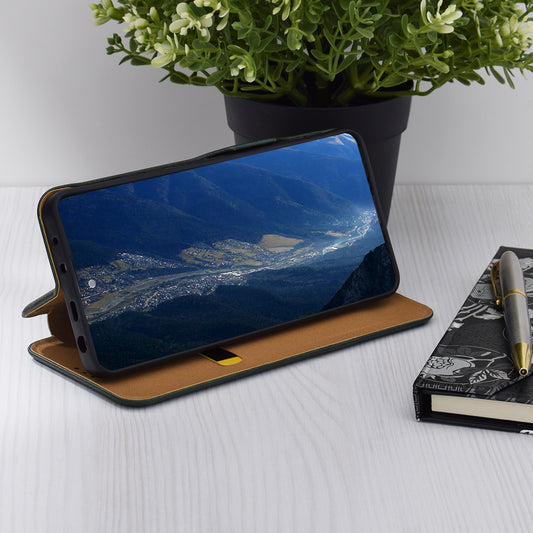 Калъф за Oppo Reno12 FS 5G / Reno12 FS 4G / Reno12 F 4G / Reno12 F, Techsuit, Safe Wallet Plus, Зелен